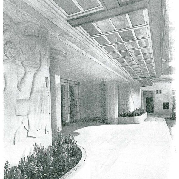Dorset House 1930s Entrance